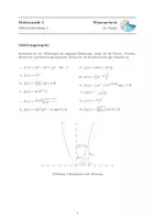 Vorschau - Arbeitsblätter - Ableitungsregeln Differentialrechnung - Seite 1