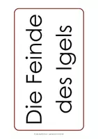 Vorschau - Stationenlernen - Der Igel - Die Feinde des Igels - Seite 2