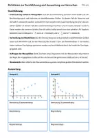 Vorschau - Arbeitsblätter - Richtlinien zur Durchführung und Auswertung von Versuchen - Seite 1