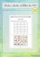 Vorschau - Arbeitsblätter - Materialpaket: Schneiden und kleben (Mathematik) - Seite 1