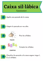 Vista previa - Hojas de trabajo - Caixa sil·làbica - página 1
