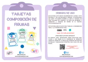 Vista previa - Tarjetas / Manipulativos - TARJETAS COMPOSICIÓN DE FIGURAS - página 2