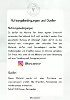 Vorschau - Poster - Im Land der Wortarten - Einführung Verben A3 - Seite 1