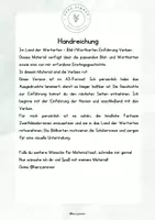 Vorschau - Poster - Im Land der Wortarten - Einführung Verben A3 - Seite 2