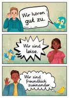 Vorschau - Poster - 20 Klassenregeln - Vogel für die Vogelklasse (Grundschule) - Seite 2