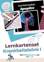 Vorschau - Arbeitsblätter - Lernkartenset Krankheitslehre I - Deckblatt