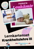 Vorschau - Arbeitsblätter - Lernkartenset Krankheitslehre III - Deckblatt