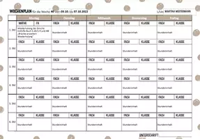 Vorschau - Lehrpläne/Lehrermaterial - Wochenplan für 6 Stunden - Seite 3