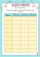 Vorschau - Arbeitsblätter - Class survey - Interview your classmates - Seite 1