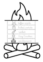 Vista previa - Manualidades / Dibujos para colorear - BONFIRE NIGHT FLIPBOOK - página 2