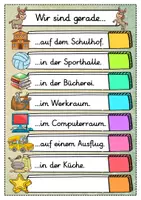 Vorschau - Poster - Wir sind gerade...Türschild - Esel für die Eselklasse - Seite 1