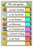 Vorschau - Poster - Wir sind gerade...Türschild - Frosch für die Froschklasse - Seite 1