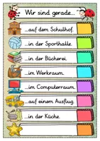 Vorschau - Poster - Wir sind gerade...Türschild - Marienkäfer für die Marienkäferklasse - Seite 1