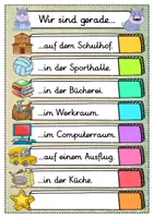 Vorschau - Poster - Wir sind gerade...Türschild - Nilpferd für die Nilpferdklasse - Seite 1