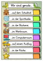 Vorschau - Poster - Wir sind gerade...Türschild - Raupe für die Raupenklasse - Seite 1