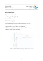 Vorschau - Arbeitsblätter - Kurvendiskussion Differentialrechnung - Seite 1