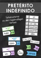 Vorschau - Präsentationen/Tafelbilder - Pretérito indefinido - Tafelmaterial - Deckblatt