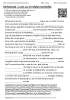 Vorschau - Arbeitsblätter - Arbeitsblatt "Kartenkunde - Lesen und Verstehen von Karten" + interaktive Lösung & MP3 + Mindmap + Infografik - Deckblatt