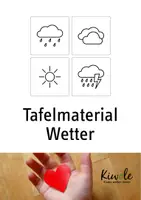 Vorschau - Präsentationen/Tafelbilder - Tafelmaterial zum Wetter (Bewölkung und Niederschlag) - Deckblatt