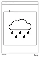 Vorschau - Präsentationen/Tafelbilder - Tafelmaterial zum Wetter (Bewölkung und Niederschlag) - Seite 2