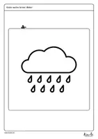 Vorschau - Präsentationen/Tafelbilder - Tafelmaterial zum Wetter (Bewölkung und Niederschlag) - Seite 3