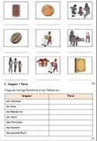 Vorschau - Arbeitsblätter - Test "Der Nikolaus" 3-fach differenziert - Advent - DaZ / DaF / Deutsch #rabattstattrute - Seite 1