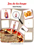 Aperçu - Apprentissages en autonomie - Jeu de la loupe - Saint-Nicolas - Page de couverture