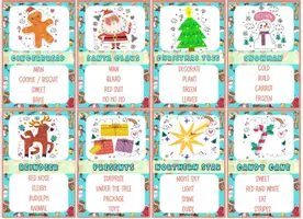 Vista previa - Juegos / Gamificación - CHRISTMAS DON'T SAY IT GAME PRINTABLE CARDS - THE HUM BAM B - página 2