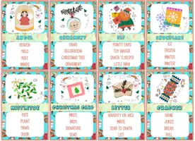 Vista previa - Juegos / Gamificación - CHRISTMAS DON'T SAY IT GAME PRINTABLE CARDS - THE HUM BAM B - página 3