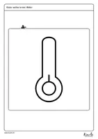 Vorschau - Präsentationen/Tafelbilder - Tafelmaterial zum Wetter (Temperatur und Wind) - Seite 1