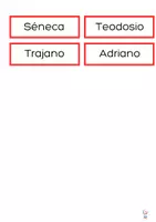 Vista previa - Refuerzo / NEE / Materiales de apoyo - Tarjetas Montessori personajes ilustres de Hispania en el Imperio Romano - página 3