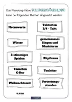 Vorschau - Merkblätter - Materialpaket 🎁 Schneeflöckchen, Weißröckchen ❄️ Klassenmusizieren - Seite 3