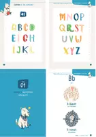 Aperçu - Préparation de séquence / Séquence complète - Alphabet thématique Clothes, livre audio - Page 1