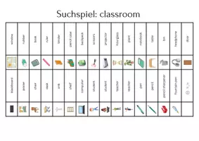Vorschau - Spiele - Suchspiel Klassenzimmer - la salle de classe - Seite 3