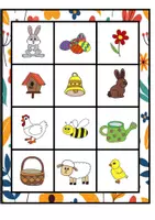 Aperçu - Jeux - Le bingo de Pâques - Page 1