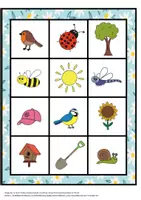 Aperçu - Jeux - Le bingo du printemps - Page 3