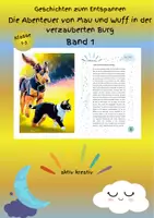 Vorschau - Bildkarten - Die Abenteuer von Mau und Wuff in der verzauberten Burg (Band 1) - Deckblatt