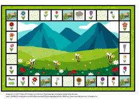 Aperçu - Jeux - La course au miel - Page 1