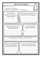 Vorschau - Unterrichtsreihen - Märchen- Arbeitsheft - Seite 1