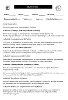 Vorschau - Arbeitsblätter - Kunst-Klassenarbeit Thema Kunstgeschichte und Künstlerische Techniken - Deckblatt