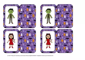 Aperçu - Jeux - Le memory des costumes d'Halloween - Page 2