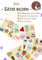 Vorschau - Stationenlernen - Spiel Gute Verbindung - Sprechen, Wortschatz & Grammatik - Deckblatt
