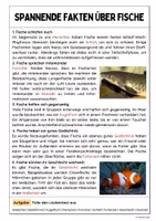 Vorschau - Arbeitsblätter - Fünf spannende Fakten über Fische - Seite 2