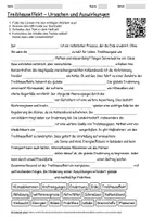 Vorschau - Arbeitsblätter - Lernposter + Arbeitsblatt "Treibhauseffekt - Ursachen und Auswirkungen" + interaktive Lösung & MP3 + Mindmap + Infografik - Seite 1