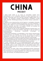 Vorschau - Unterrichtsreihen - Projekt - China - Seite 1