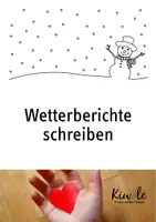 Vorschau - Arbeitsblätter - Das Wetter – Wetterberichte schreiben - Deckblatt