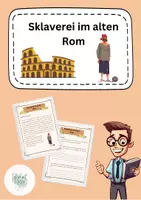 Vorschau - Arbeitsblätter - Sklaverei im alten Rom - Deckblatt