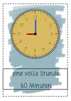 Vorschau - Arbeitsblätter - Materialpaket - Uhr - Uhrzeit - Zeitspannen - Klasse 3,4 - Seite 3