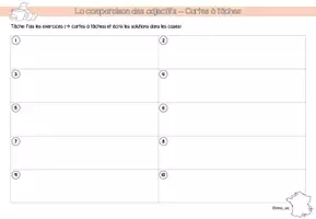 Vorschau - Unterrichtsreihen - Cartes à tâches: Comparaison des adjectifs - Seite 3