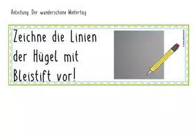 Vorschau - Stundenentwürfe - Kunststunde: Der wunderschöne Wintertag (A3/A4) - Seite 3